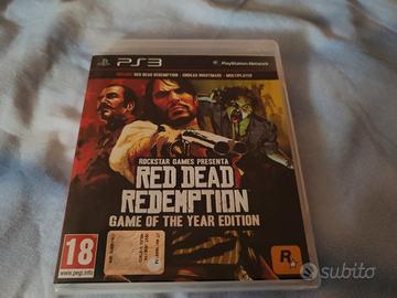 red dead redemption GOTY ps3