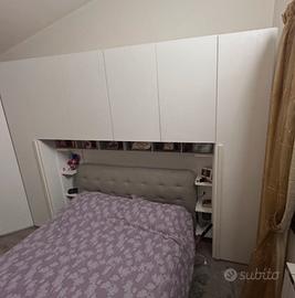 Camera matrimoniale con armadio a ponte