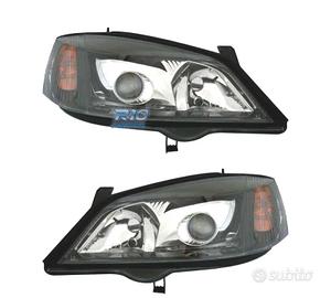 FARI XENON PER OPEL ASTRA G 97-04 FONDO NERO