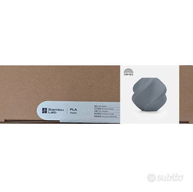 Filamento Bambulab - Refill Grigio - PLA Matte