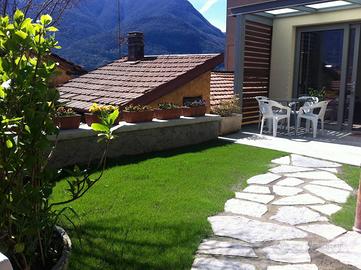 Bilocale curato con ampio spazio esterno