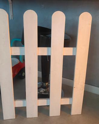 Cancello legno bambini