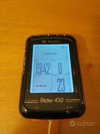 GPS cartografico Bryton rider 450