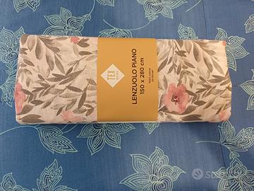 lenzuolo piano singolo