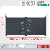 Cancello cancelletto battente porta alluminio