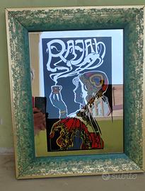 specchio serigrafato