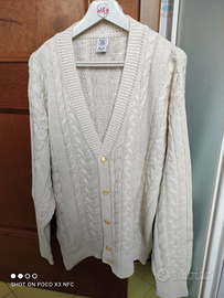 Cardigan uomo in cotone