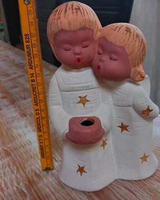 Angioletti cantori vintage Buthe Keramik 