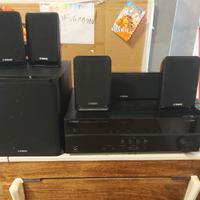 impianto dolby surround 5.1 yamaha