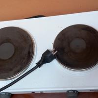 fornellino elettrico 1 o 2 piastre usati