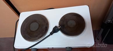 fornellino elettrico 1 o 2 piastre usati