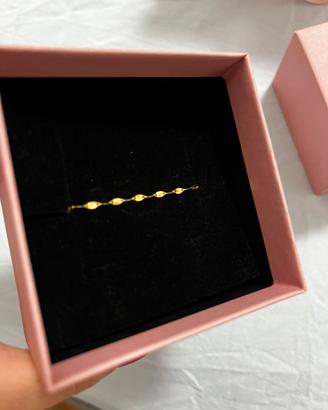 Bracciale in oro stroili
