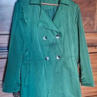 Trench donna verde XXL