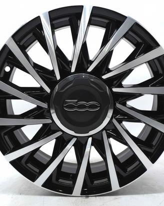 4 Cerchi da 15' in Lega - Fiat - 500 New Lounge 52