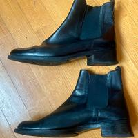Stuvaletto pelle nero 38 Modello Chelsea
