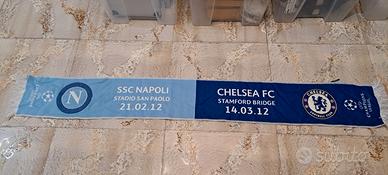 SSC Napoli - Chelsea Fc - Sciarpa Originale Uffici