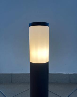 Lampada terra palo alluminio marrone H.50 IP65
