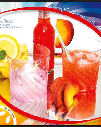 Bicchiere in plastica, anti alcol
