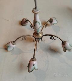 Lampadario anni '30 art decò