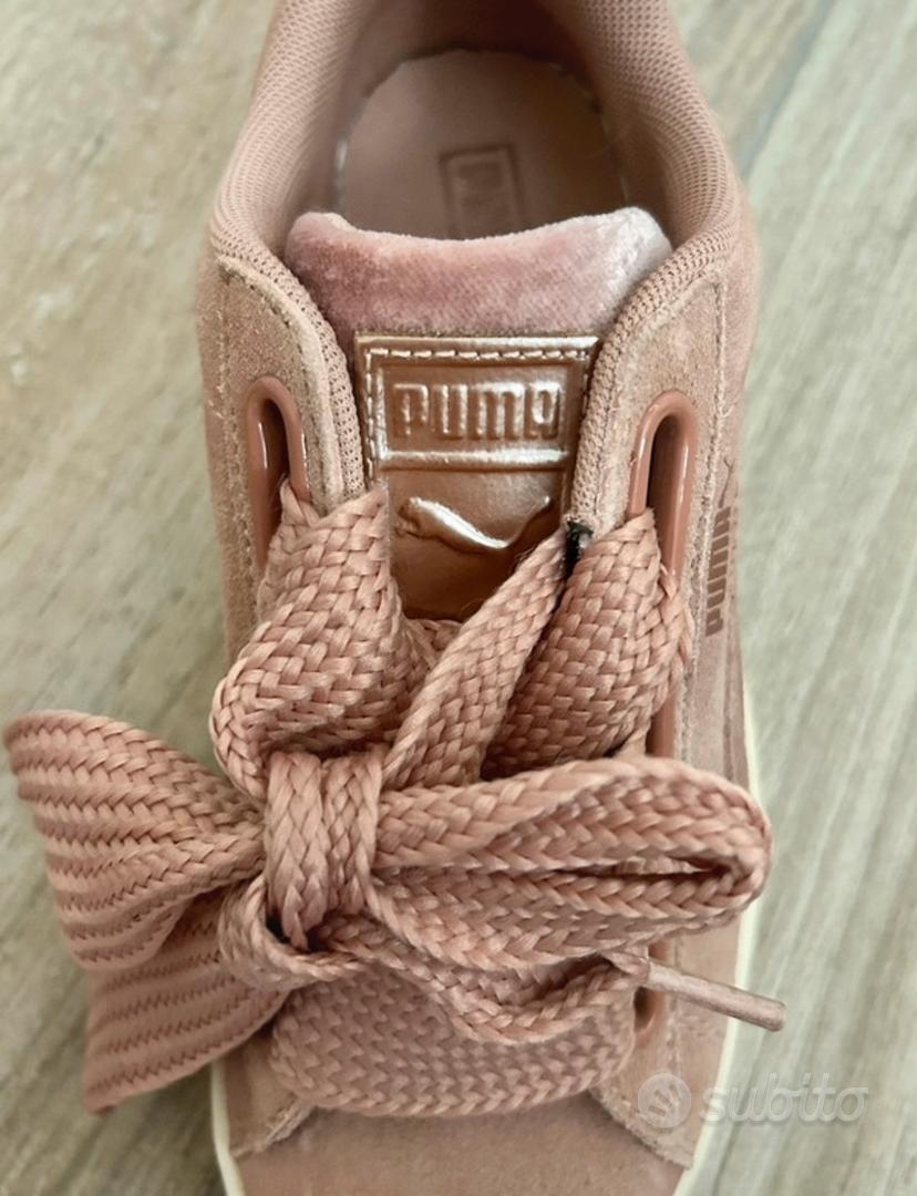 Puma rosa outlet antico fiocco