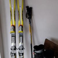 Sci Rossignol 9X e scarponi Head