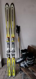 Sci Rossignol 9X e scarponi Head