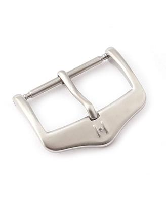 HIRSCH Nuova FIBBIA Classic 18mm ARGENTO SpringBar
