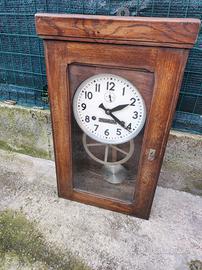 Orologio timbratrice d'epoca Cotini Orologi