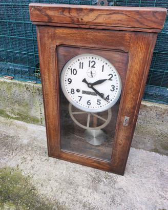 Orologio timbratrice d'epoca Cotini Orologi