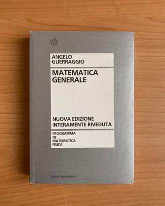 Matematica Generale – Angelo Guerraggio
