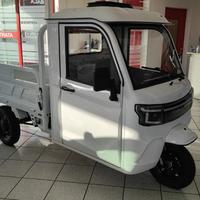 MOTOCARRO ELETTRICO CABINATO CASSONE RIBALTABILE
