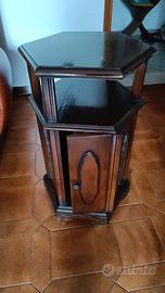 Mobiletto esagonale misure 40X40XH.70 cm