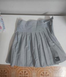 gonna grigia Bershka