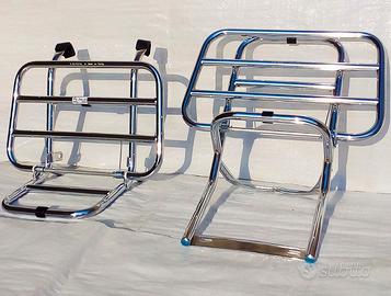 Portapacchi Cromati Vespa PX125E PX150E PX200E