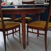 tavolo ovale primi del 900 francese