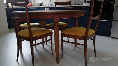 tavolo ovale primi del 900 francese