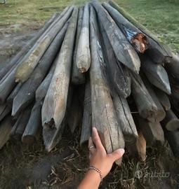 pali di legno 