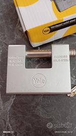 lucchetti  Yale monoblocco acciaio