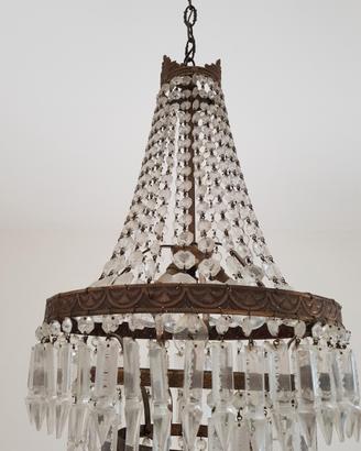 Lampadario con pendenti