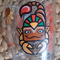 Bicchiere nutella 2007 Zodiaco Maya Scorpione 