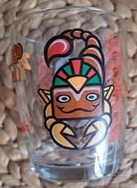 Bicchiere nutella 2007 Zodiaco Maya Scorpione 