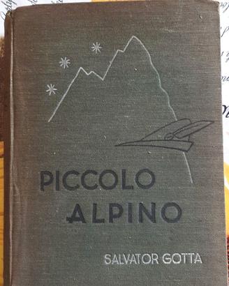 Libro Piccolo Alpino del 1942