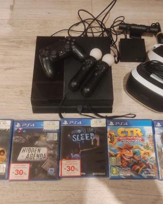 PlayStation 4 + PS VR +movie