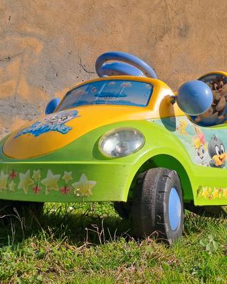 Auto elettrica bambini Looney Tunes 6V