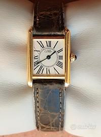 Cartier Vermail tank da donna.
