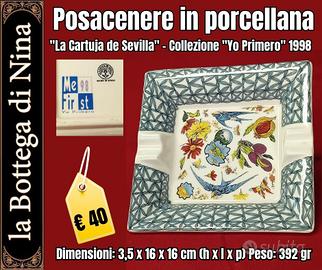 Posacenere in Porcellana Collezione "Yo Primero"