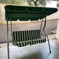 Dondolo da giardino 3 posti