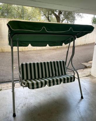 Dondolo da giardino 3 posti