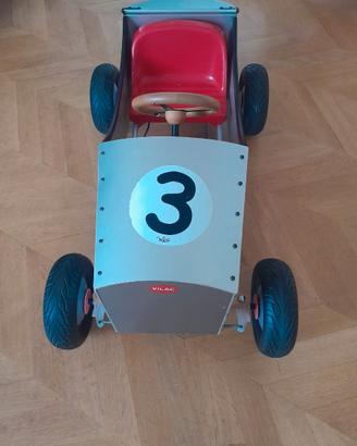 Vilac - auto a pedali - grigia (edizione limitata)