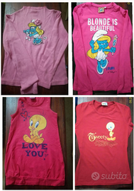 Magliette, camicia, felpa varie marche originali